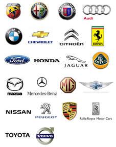 Car Manufacturers logos
