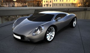 Supercar is the tender for the yacht front image view