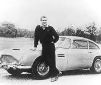 Sean Connery James Bond Aston Martin DB5