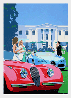 Salon Prive 2011 Poster Art event held at Syon Park