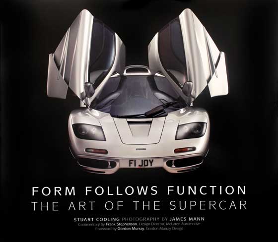 Cover Image of From Follows Function The Art of the Supercar