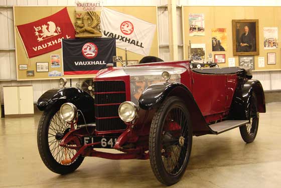 Photo of The 1911 Vauxhall C-Type 'Prince Henry' featured in the movie War Horse