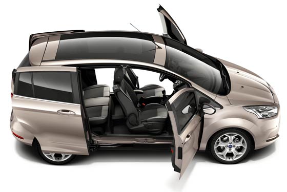 The Ford B-Max Tectonic Silver
