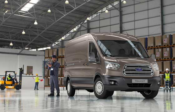 New Style Ford Transit for 2013