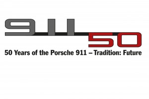 Porsche 911 logo for 50th anniversary