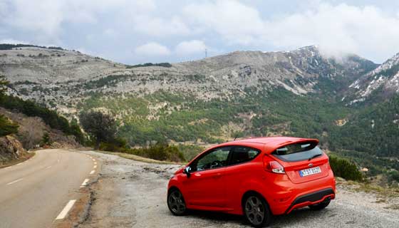 Ford Fiesta ST Launch South of France