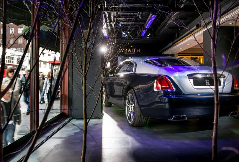 Harrods-Debut-of-Rolls-Royce-Wraith