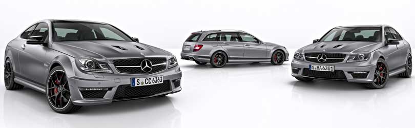 C63 AMG Edition 507 range of models available