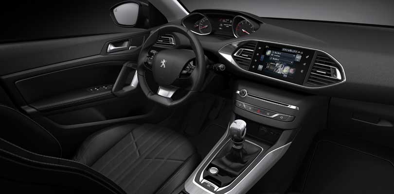 Interior of the New Peugeot 308