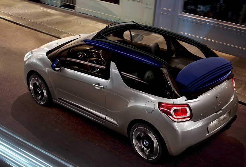Driving the Citroen DS3 Cabrio Review on Drive
