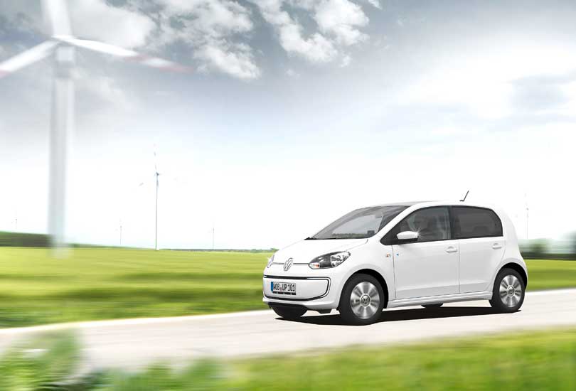 Volkswagen e-up! with Ecotricity Green Energy Power