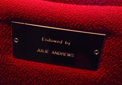 Julie-Andrews-Seat-at-Bafta