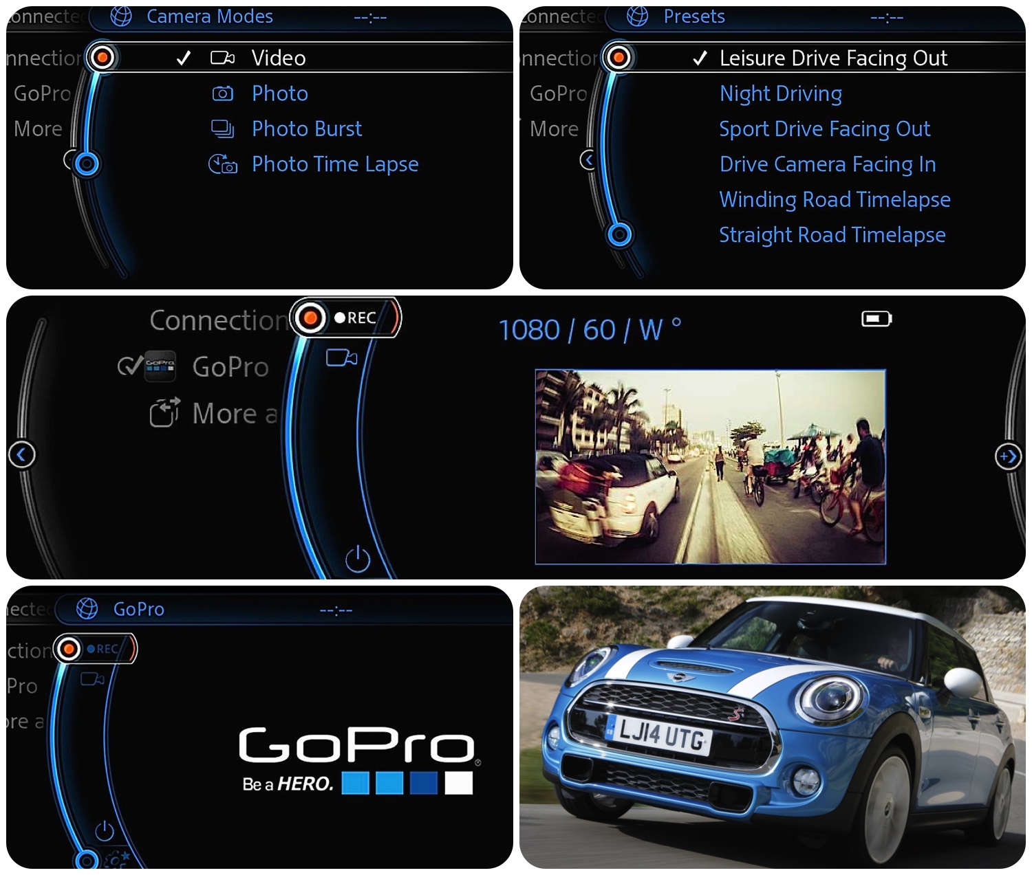 MINI GoPro Connected Apps