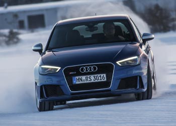 Audi-RS-3-Sportback-Snow-Slide