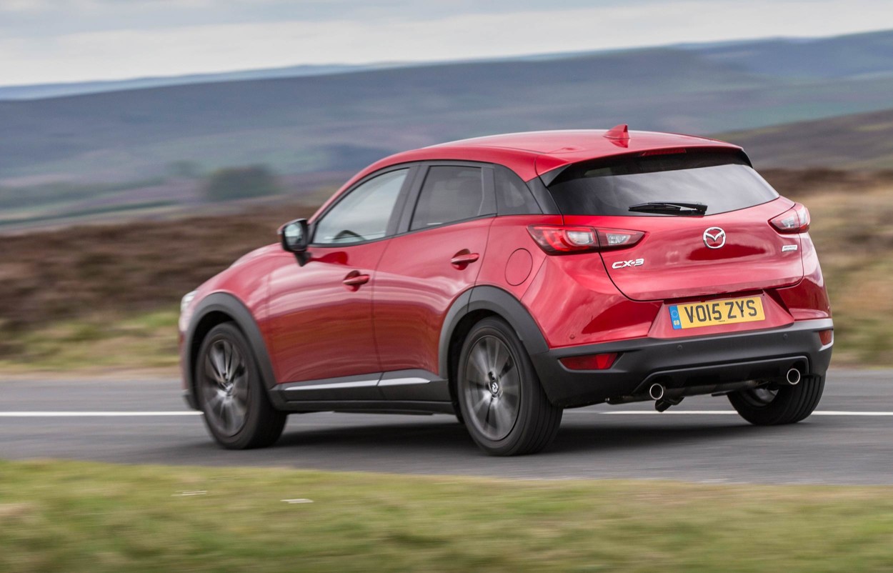 Drive.co.uk Mazda CX3 another class of SUV Neil Lyndon