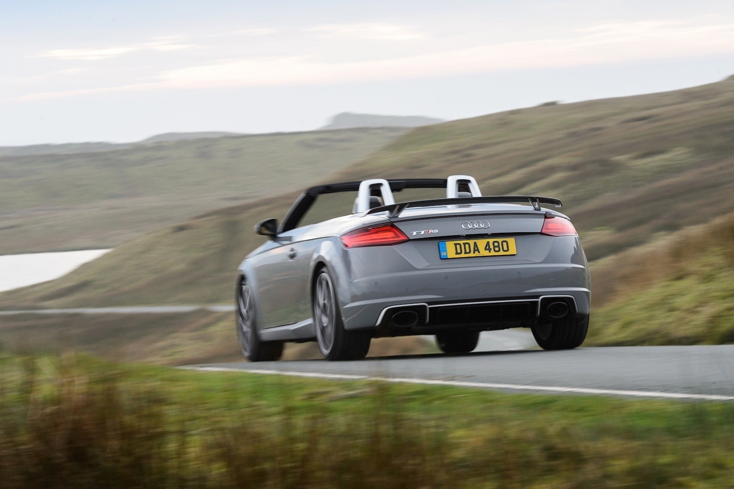 Tom Scanlan reviews the Audi TT RS Roadster for Drive 38