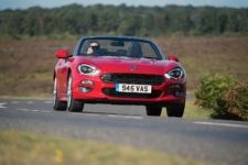 Tom Scanlan reviews the Fiat 124 Spider for Drive 4