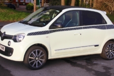 Lisa Richardson-Humphrey enjoys the Renault Twingo Iconic parisienne 13