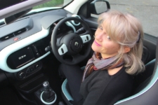 Lisa Richardson-Humphrey enjoys the Renault Twingo Iconic parisienne 4