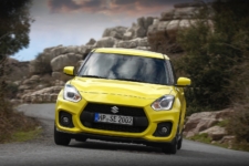 Tim Barnes-Clay drives the All New Suzuki Swift Sport at the European Launch 12