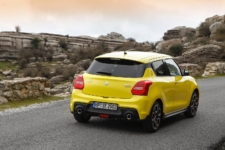 Tim Barnes-Clay drives the All New Suzuki Swift Sport at the European Launch 15