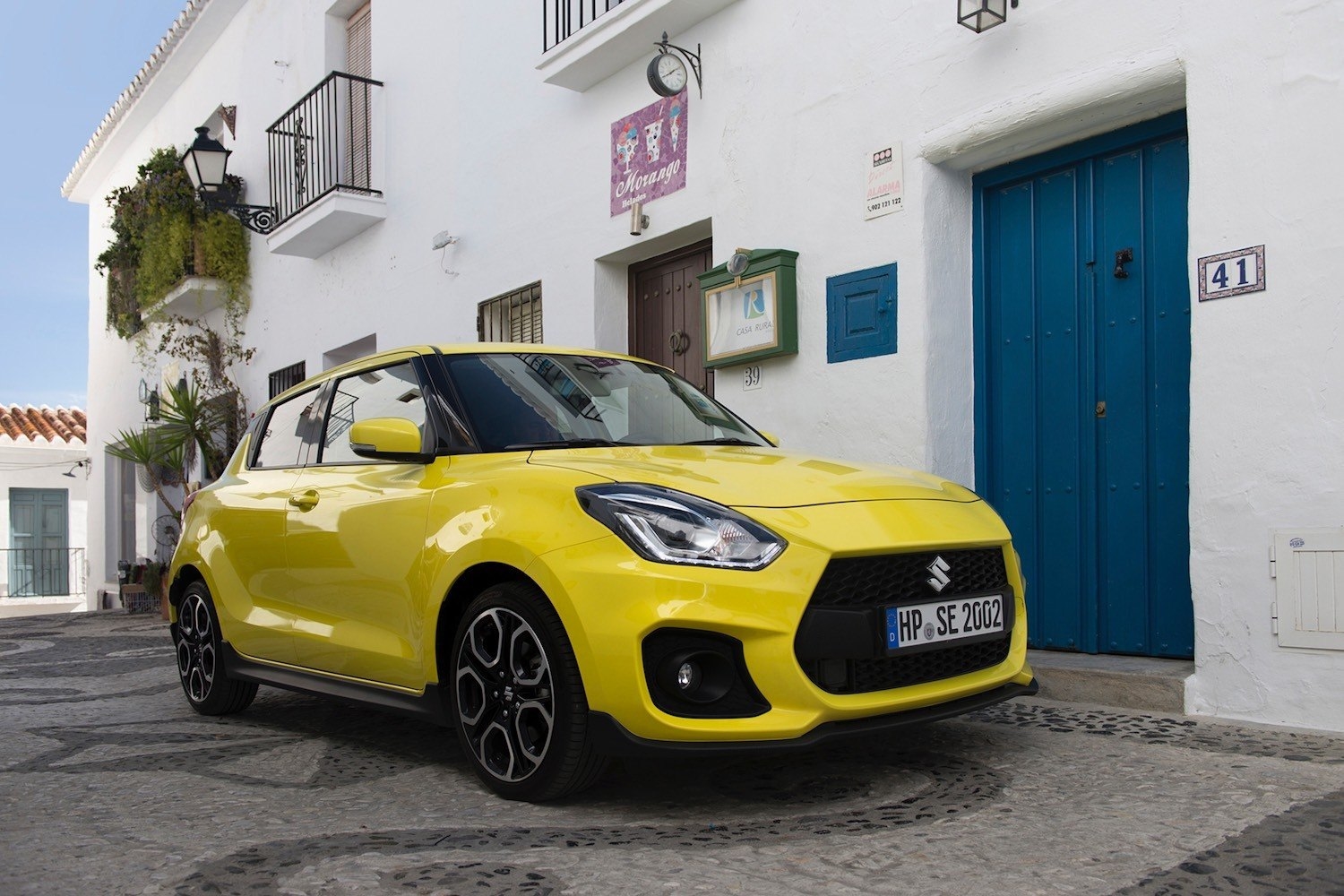 Tim Barnes-Clay drives the All New Suzuki Swift Sport at the European Launch 7