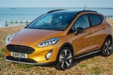 Jonathan Humphrey drives the Ford Fiesta Active B&O Play for Drive 1