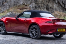 drive-Maggie Barry drives the New 2019 Mazda MX-5 at the lanch event in Ireland 4