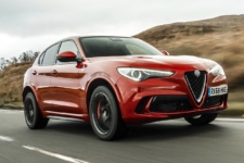 Maggie Barry reviews the Alfa Romeo Stelvio Quadrifoglio SUV for drive 1