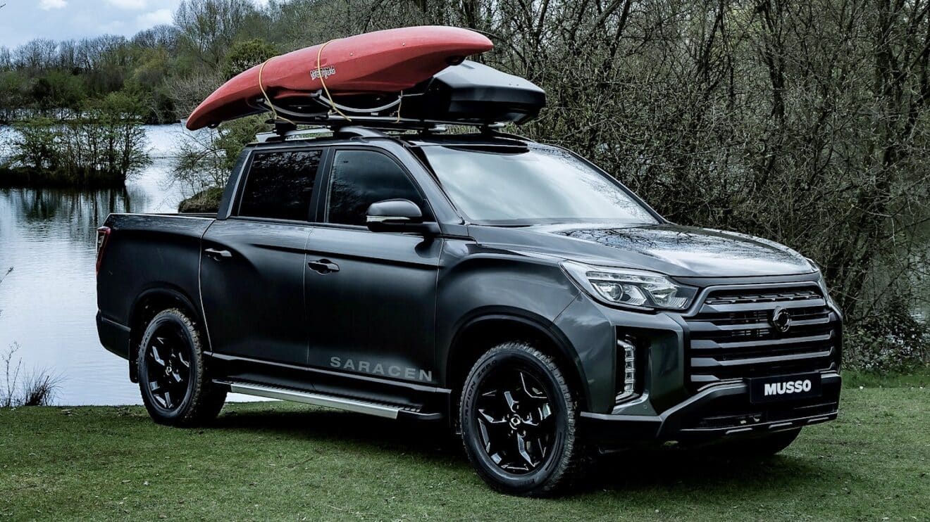 Drive.co.uk | Car Reviews | Reviewed: SsangYong Musso Saracen Pick-Up